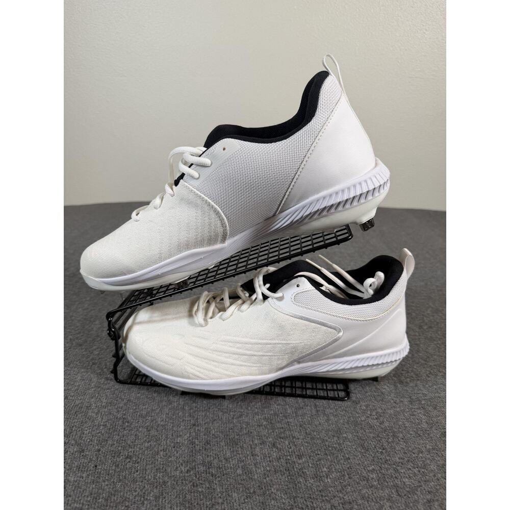 New Balance FuelCell 4040v6 Metal Baseball Cleats Shoes Mens 13 White L4040AW6